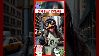 🐧💸 From Rags to Riches: The Divine Transformation of the Penguin God! 🦸‍♂️✨