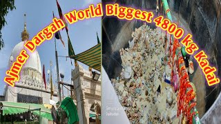 Ajmer Dargah World Biggest 4800 Kg Kadai 😍 450 | Shaikh Vlogs Ali