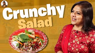 Crunchy Vegetable Salad | Best Salad | Quick and Simple Salad Recipe | Krithika Radhakrishnan