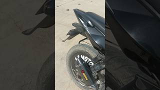 Akrapovic exhaust in Pulsar 125 #akrapovic #exhaustsound #modified #pulsar #pulsarmodified #shorts