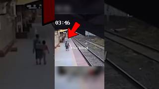 Blind woman's son in fatal train incident 😱