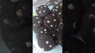 Cookies com gotas de chocolate #shorts