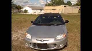 2003 CHRYSLER SEBRING CONVERTIBLE near Gainesville, Ocala.CALL FRANCIS  (352)-745-2019