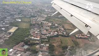 BATIK AIR - LANDING VIEW  AT SOEKARNO HATTA AIRPORT JAKARTA, INDONESIA