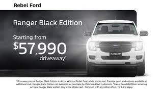 Ford Ranger Black Edition