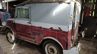 Abandoned barn find DKW Munga