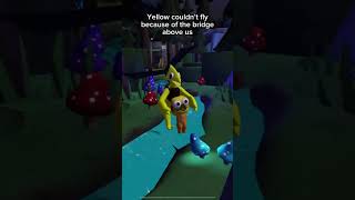 Weird yellow glitch in Rainbow Friends 2 #roblox #rainbowfriends