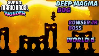 Deep Magma Bog - Bowser Jr Boss Fight Super Mario Bros.Wonder World 6