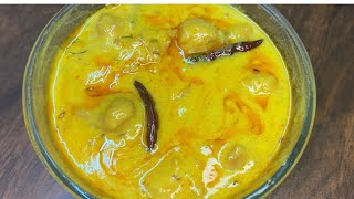 चना दाल की कड़ी | Dal Kadhi Recipe Easy and delicious | how to make chan dal kadhi Simple recipe