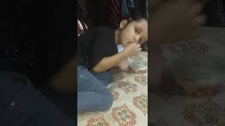 Zenab Eating Shahi Tukde 1.11.2019