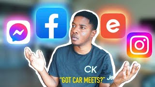 How To Find super Car Events With 2 Apps | First Vlog!