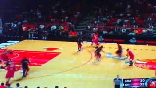 Miami Heat vs Chicago Bulls Freestyle!