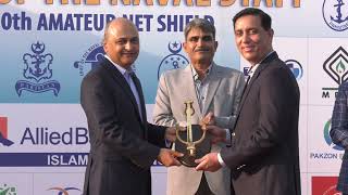 CLOSING CEREMONY OF 10TH CNS AMATEUR NET SHIELD GOLF TOURNAMENT 2024 HELD IN LAHORE