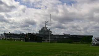 USS YORKTOWN CV-10 * REAL~TIME RELAXING VIDEO OCTOBER 2018