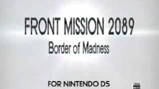 Front Mission 2089: Border of Madness