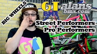 AlansBMX - 2019 GT Cruisers Street Performers and Pro Performers