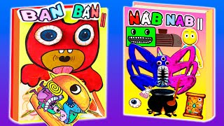 GARTEN OF BANBAN 3 Monsters 16 GAME BOOK/ BANBANCHIK STORYBOOK VS NabNab