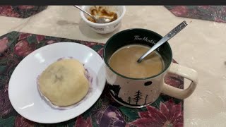 Breakfast with my home made pork siopao || ilongga