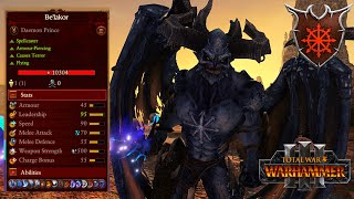 PLAY TO WIN? Be'lakor Is A BEAST. Ogres, Cathay, Deamons, Khorne. Total War Warhammer 3, Multiplayer