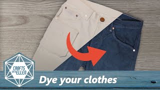 How to dye your clothes | Tutorial