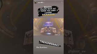 Taemin Shout-out for Kany ♥️✨