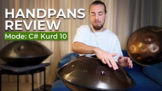 Pelalex Music - C# Kurd 10 HANDPAN - Spring Steel 65g | Handpan Review