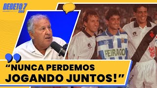 QUANDO ZICO VESTIU A CAMISA DO VASCO! DINAMITE E GALINHO CONTRA O TIME DE BEBETO!