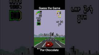 Do you really think you played this game | Guess the Game for Chocolate #racinggame #segagenesis