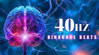 Harnessing 40Hz Binaural Beats for Alertness and Memory, Adjust Your Mind for intense Concentration