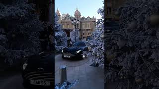 Monaco Weihnachtsmarkt Drive-In mit Rolls-Royce, Aston Martin, Ferrari!