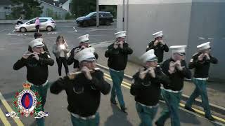 Dollingstown Star Of The North FB @ Ballyclare Protestant Boys FB 20th Anniversary Parade 14/09/24