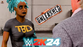 WWE 2K24: MyRise UNLEASHED Part 1 "Ms.TBD Wrestling" (Xbox Series X)