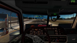 American truck simulator / По Америке на классике без навигатора.