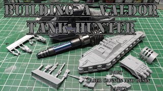 Building a Warhammer 40K Valdor Tank Hunter - Part 1 Laser Cannon & Resin Basics