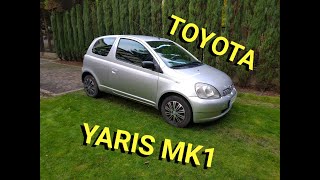 Toyota Yaris mk1 / Drogowy odkurzacz dziadka - test drive, review/ Prezentacja, recenzja, jazda.