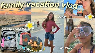 FAMILY VACATION VLOG 🌼🥥 (travel with us to florida!)