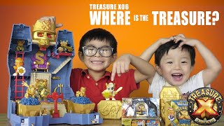 S3E06 Where is the Treasure? | Treasure X Kings Gold Treasure Tomb | Toys School