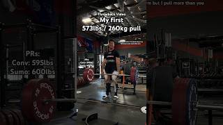 573lbs is Nothing #powerlifting #deadlift #sumodeadlift #conventionaldeadlift #gym #avancus #shorts