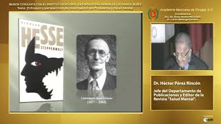 La anhedonia: Evolución de un concepto Dr. Héctor Pérez Rincón 11 de io del 2017