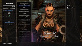 ESO - StamDK WW DoT Build - Pestilent Viper