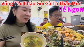 Vũng Tàu Quán Cháo Gỏi Gà Thảo Mộc Ngon Rẻ Ấm Bụng Những Ngày Mưa,Dạo Biển Trời Mưa Cũng Thú  Vị