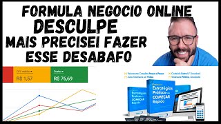 [ DESABAFO ] FORMULA NEGOCIO ONLINE FUNCIONA / FORMULA NEGOCIO ONLINE DO ALEX VARGAS É UMA FURADA?