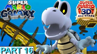 super Mario galaxy | 100% playthrough [switch] part 16 | my biggest fears in gaming...