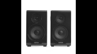 Edifier R33BT Bookshelf Speaker unboxing and sound test