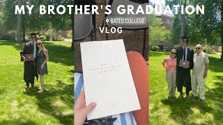 day in my life: my brother's graduation from bates college | vlog