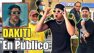 Bad Bunny x Jhay Cortez - Dakiti / Parodia CANTO en PÚBLICO tiktok