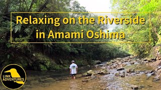 Relaxing On the Beautiful Riverside in Amami Oshima Island