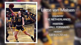 Lotte van Malsen - Small Forward (Basketball Highlights)