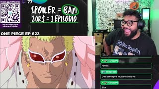 RAFFAVERSO REAGINDO RENUNCIE AO POSTO DE CORSÁRIO! | LAW e DOFLAMINGO| ONE PIECE EP 623