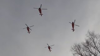 USCG Arlington Flyover